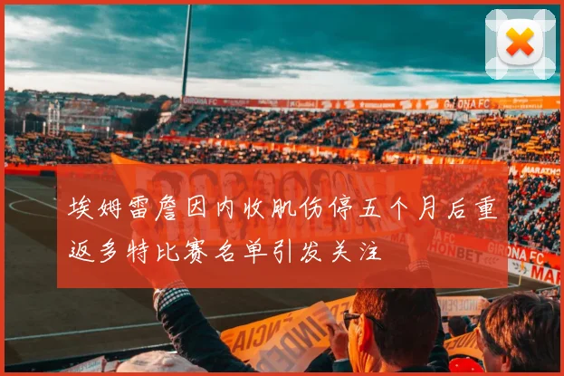 埃姆雷詹因内收肌伤停五个月后重返多特比赛名单引发关注